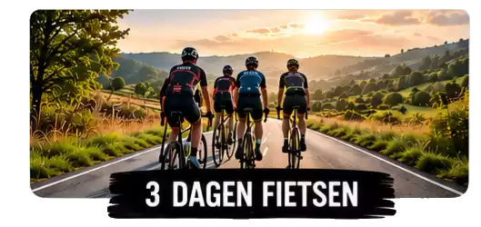3-daags volledig verzorgd wielersport arrangement voor fietsgroepen
